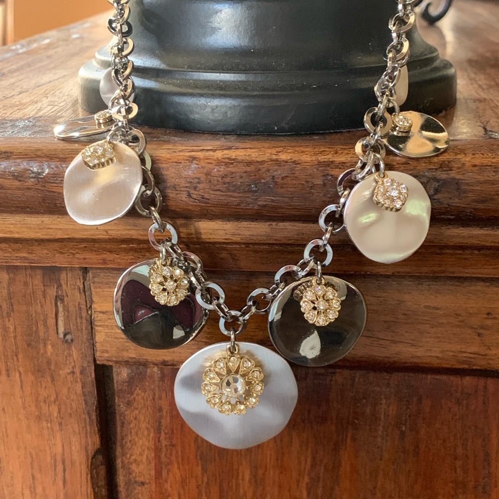 Disc Charm Necklace